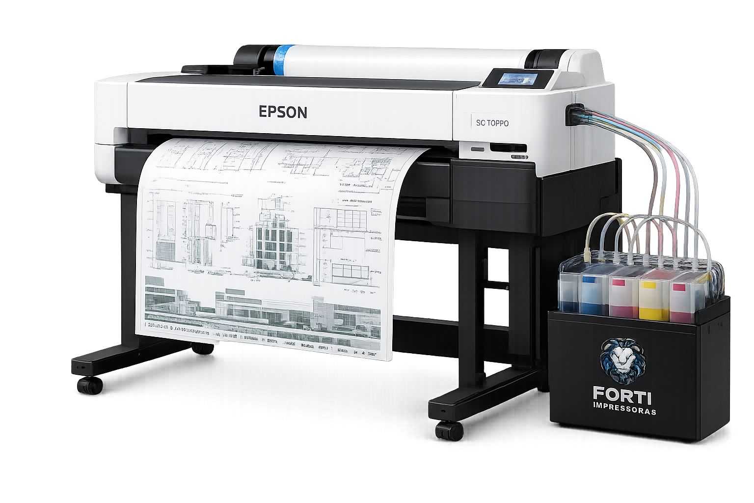 Plotter para engenharia, arquitetura e cartazes